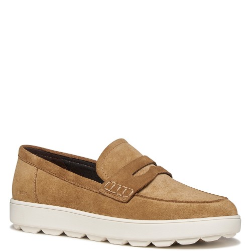 Geox SPHERICA ECUB-1 B U65EKB 00022 C6018 Ανδρικά Μοκασίνια/Loafers Ταμπά Suede