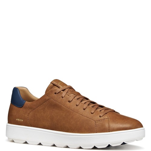 Geox SPHERICA ECUB-1 B U65EKC 00046 C6002 Ανδρικά Sneakers Ταμπά Δέρμα