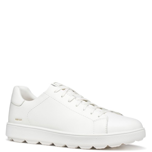 Geox SPHERICA ECUB-1 B U65EKC 00085 C1000 Ανδρικά Sneakers Λευκό Δέρμα