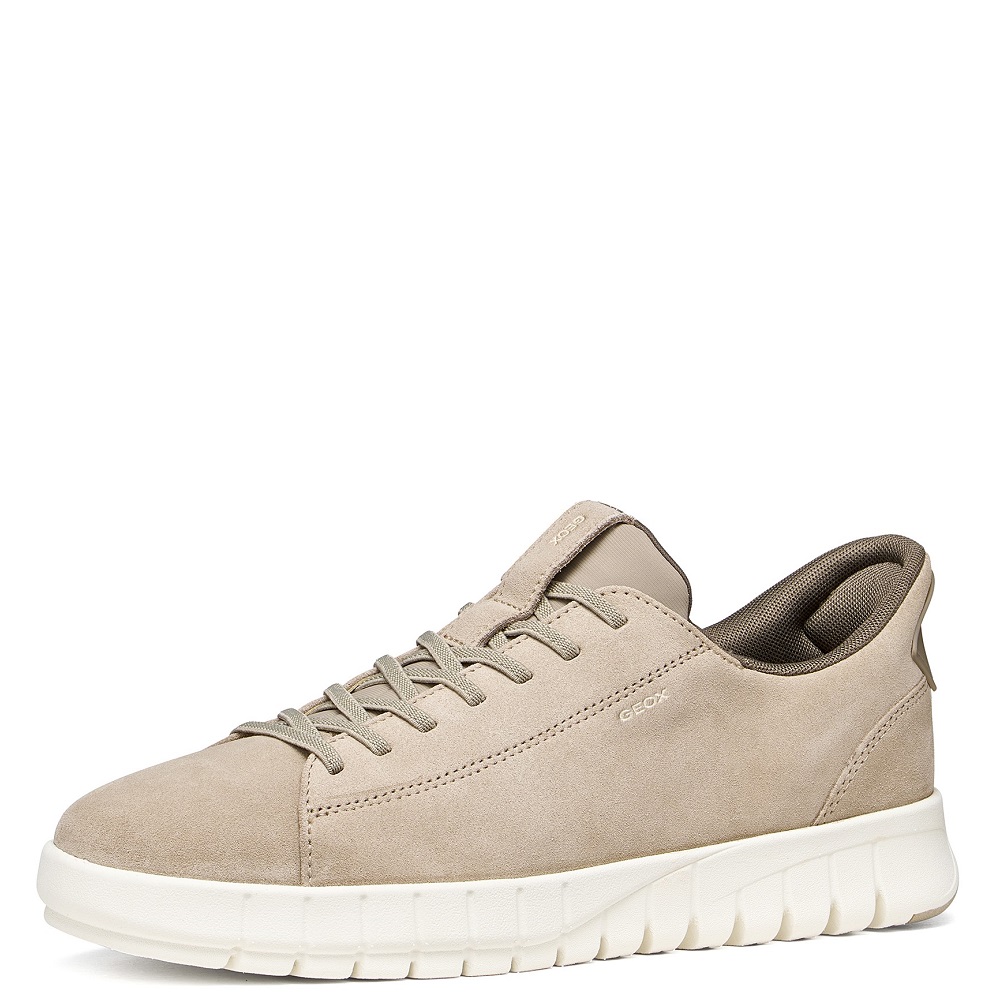 GEOX</br>Geox FLEXTRIDE PLUS U65MAA 00022 C5004 Ανδρικά Sneakers Μπεζ Suede