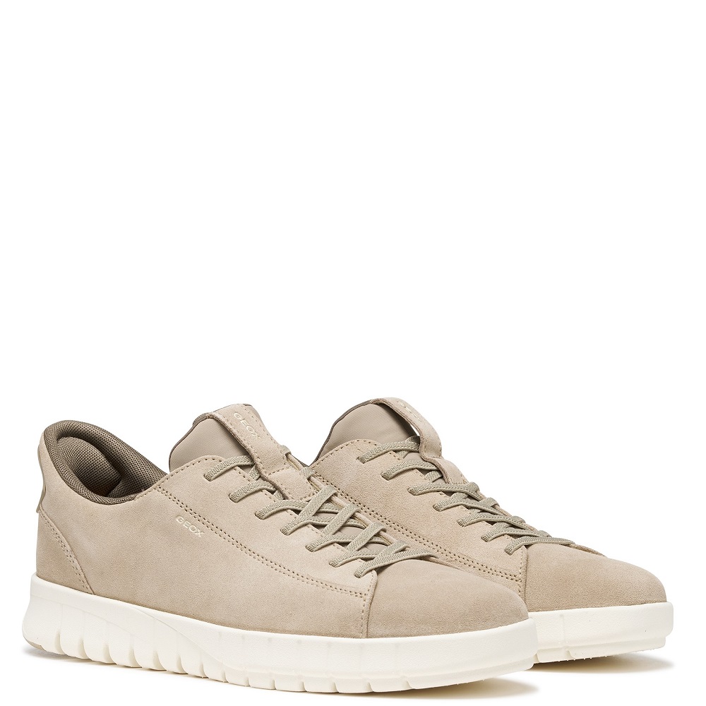 GEOX</br>Geox FLEXTRIDE PLUS U65MAA 00022 C5004 Ανδρικά Sneakers Μπεζ Suede