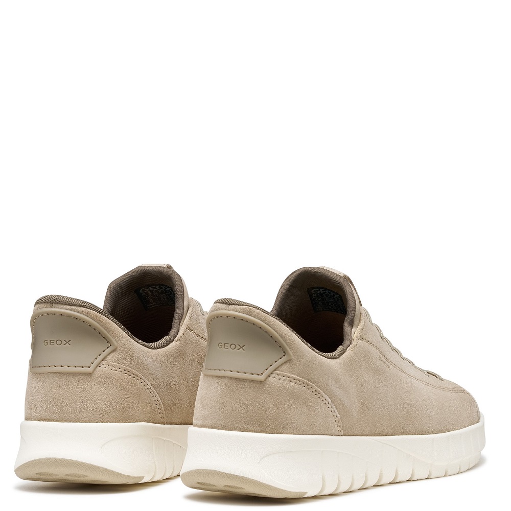 GEOX</br>Geox FLEXTRIDE PLUS U65MAA 00022 C5004 Ανδρικά Sneakers Μπεζ Suede