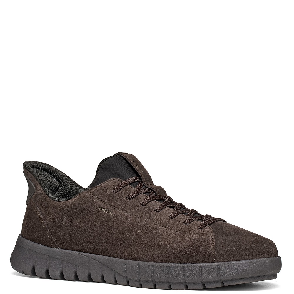 GEOX</br>Geox FLEXTRIDE PLUS U65MAA 00022 C6005 Ανδρικά Sneakers Καφέ Suede GEOX</br>Geox FLEXTRIDE PLUS U65MAA 00022 C6005 Ανδρικά Sneakers Καφέ Suede
