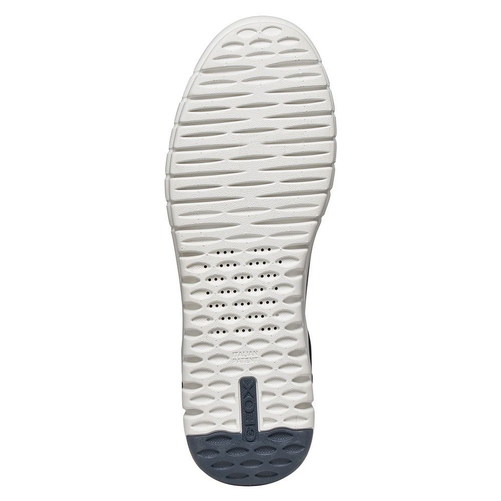 GEOX</br>Geox FLEXTRIDE PLUS U65MAA 0009B C4002 Ανδρικά Sneakers Μπλε Δέρμα