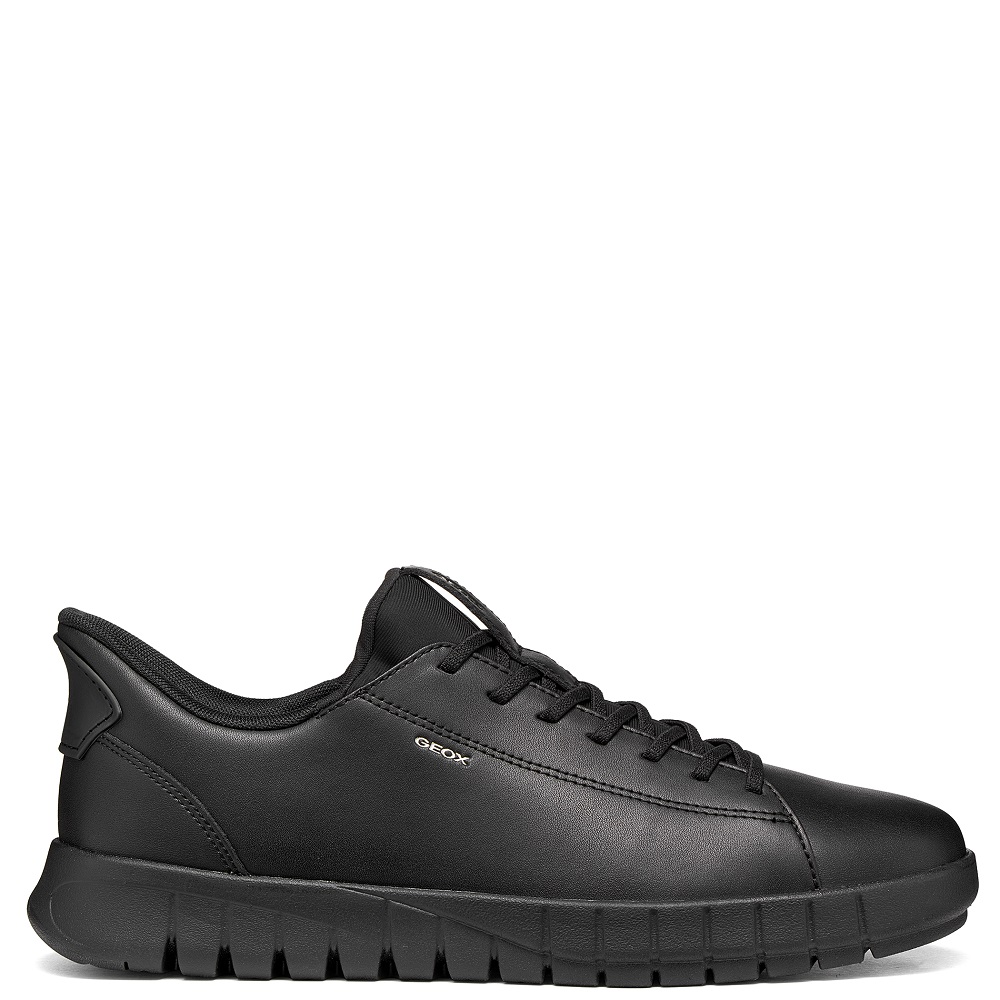 GEOX</br>Geox FLEXTRIDE PLUS U65MAA 0009B C9999 Ανδρικά Sneakers Μαύρο Δέρμα