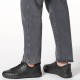 GEOX</br>Geox FLEXTRIDE PLUS U65MAA 0009B C9999 Ανδρικά Sneakers Μαύρο Δέρμα