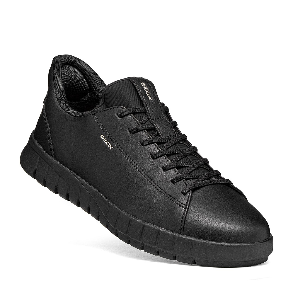 GEOX</br>Geox FLEXTRIDE PLUS U65MAA 0009B C9999 Ανδρικά Sneakers Μαύρο Δέρμα