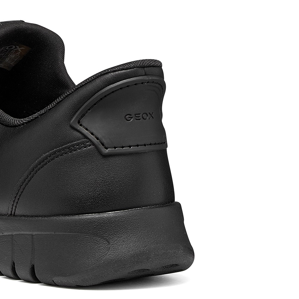 GEOX</br>Geox FLEXTRIDE PLUS U65MAA 0009B C9999 Ανδρικά Sneakers Μαύρο Δέρμα