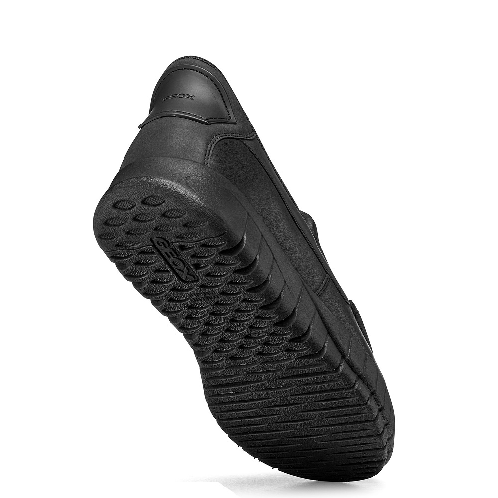 GEOX</br>Geox FLEXTRIDE PLUS U66MAC 0009B C9999 Ανδρικά Μοκασίνια/Loafers Μαύρο Δέρμα GEOX</br>Geox FLEXTRIDE PLUS U66MAC 0009B C9999 Ανδρικά Μοκασίνια/Loafers Μαύρο Δέρμα