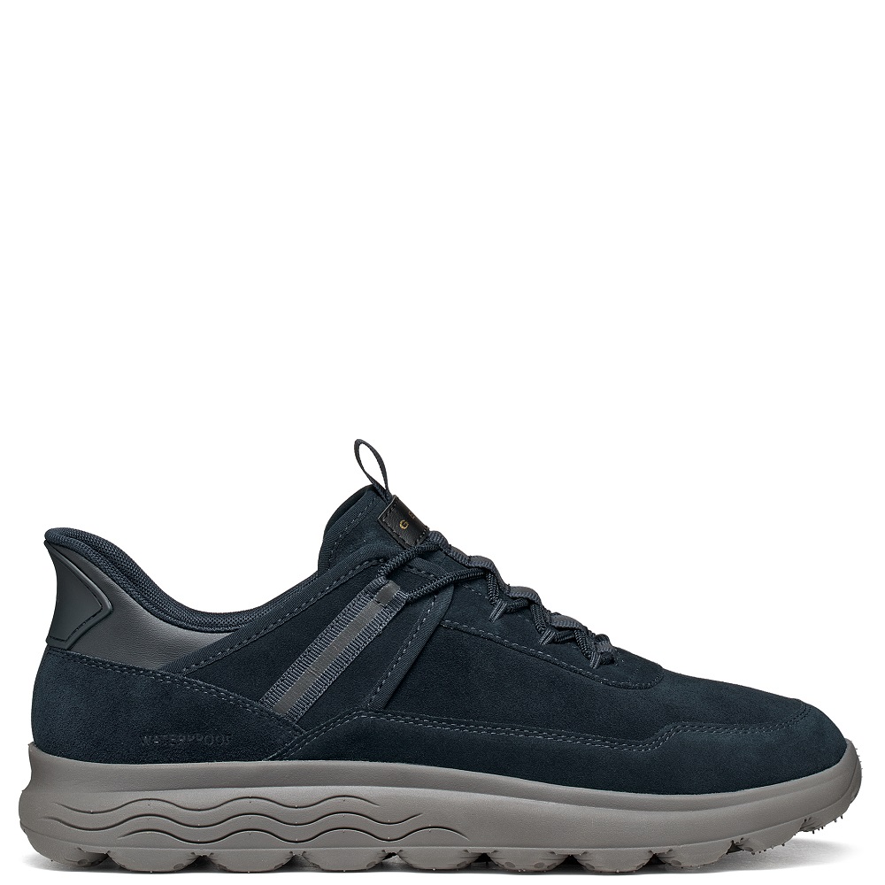 GEOX</br>Geox SPHERICA PLUS U66PCA 00022 C4002 Ανδρικά Sneakers Μπλε Suede Waterproof