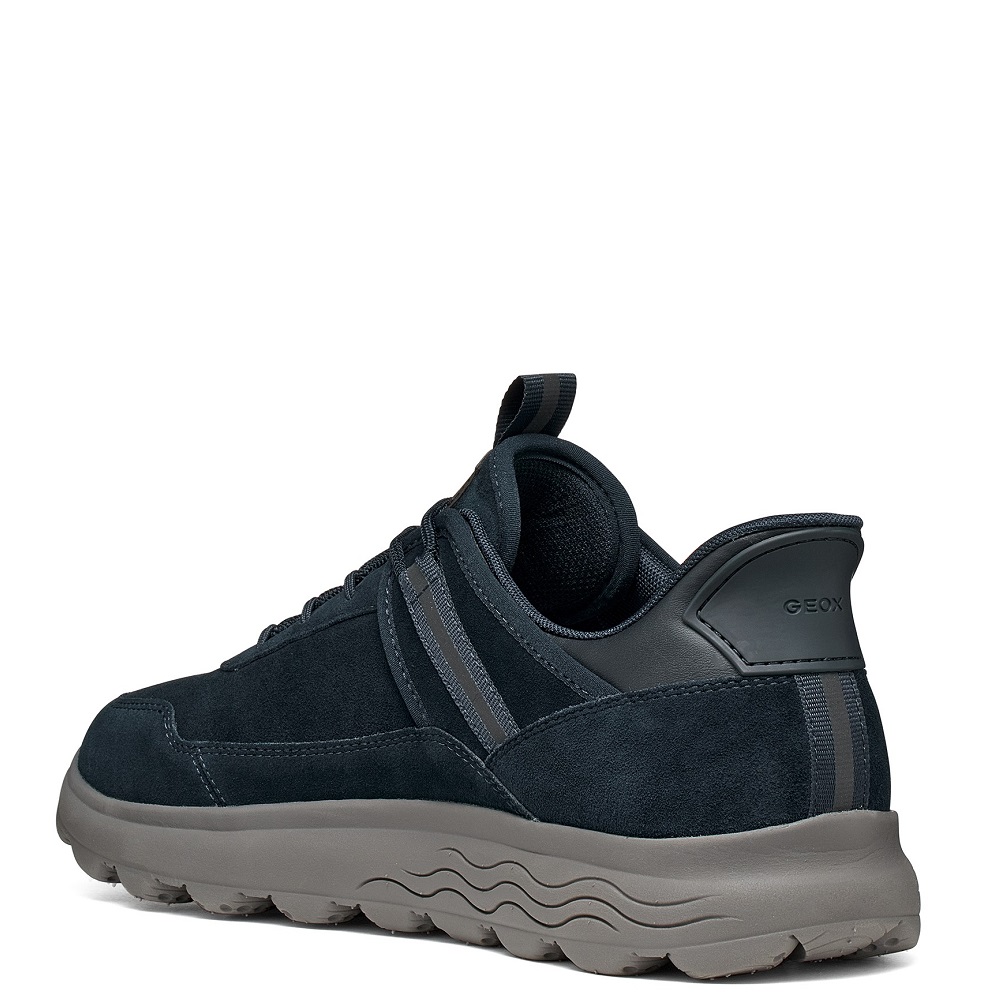 GEOX</br>Geox SPHERICA PLUS U66PCA 00022 C4002 Ανδρικά Sneakers Μπλε Suede Waterproof