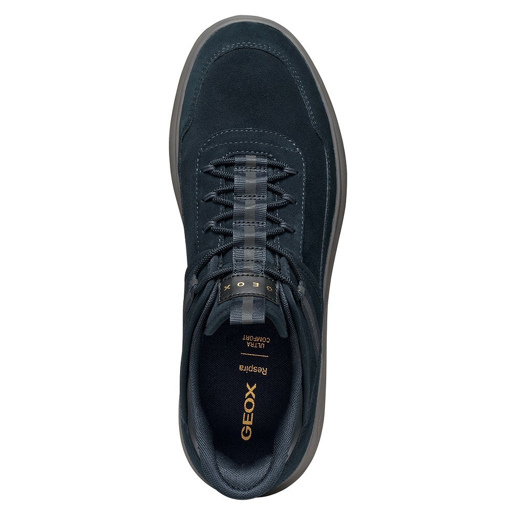 GEOX</br>Geox SPHERICA PLUS U66PCA 00022 C4002 Ανδρικά Sneakers Μπλε Suede Waterproof