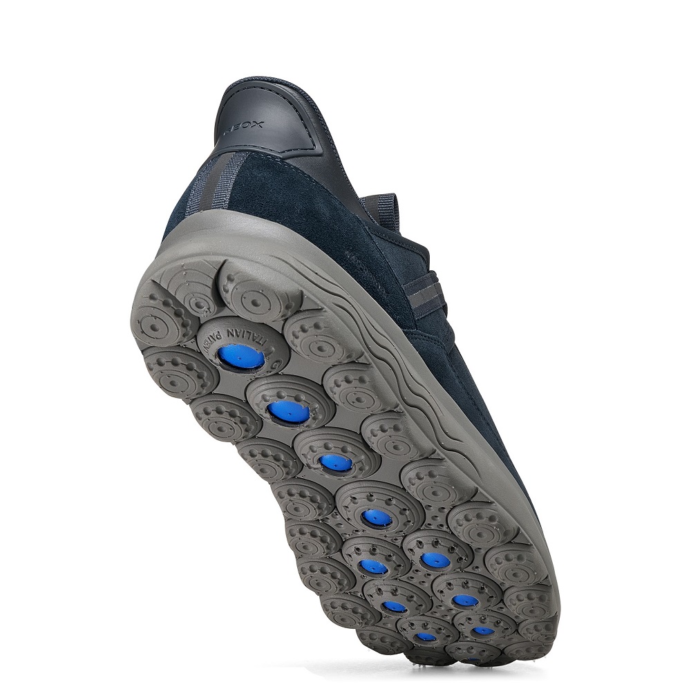 GEOX</br>Geox SPHERICA PLUS U66PCA 00022 C4002 Ανδρικά Sneakers Μπλε Suede Waterproof