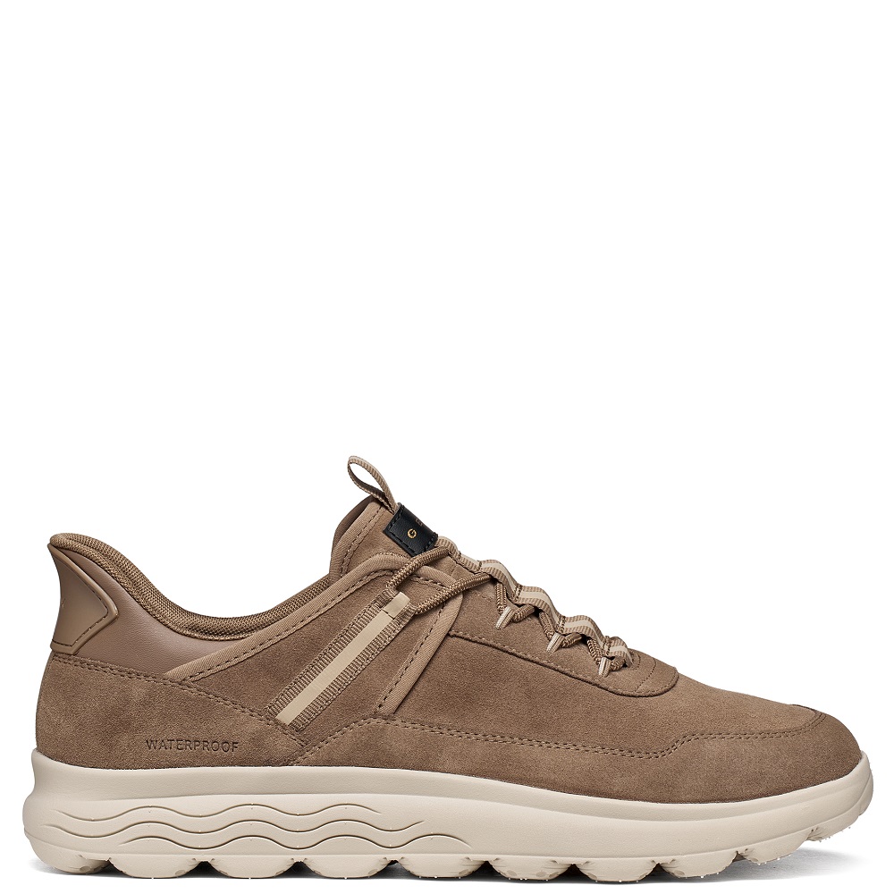 GEOX</br>Geox SPHERICA PLUS U66PCA 00022 C6029 Ανδρικά Sneakers Πούρο Suede Waterproof