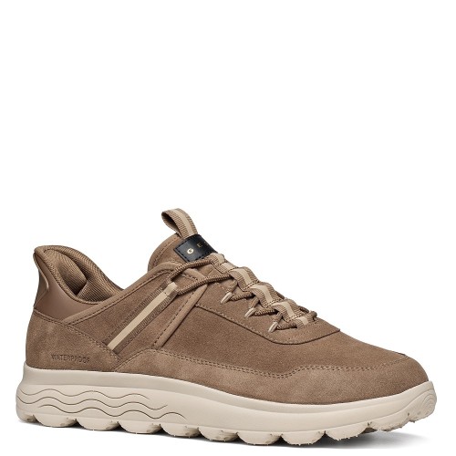 Geox SPHERICA PLUS U66PCA 00022 C6029 Ανδρικά Sneakers Πούρο Suede Waterproof Geox SPHERICA PLUS U66PCA 00022 C6029 Ανδρικά Sneakers Πούρο Suede Waterproof