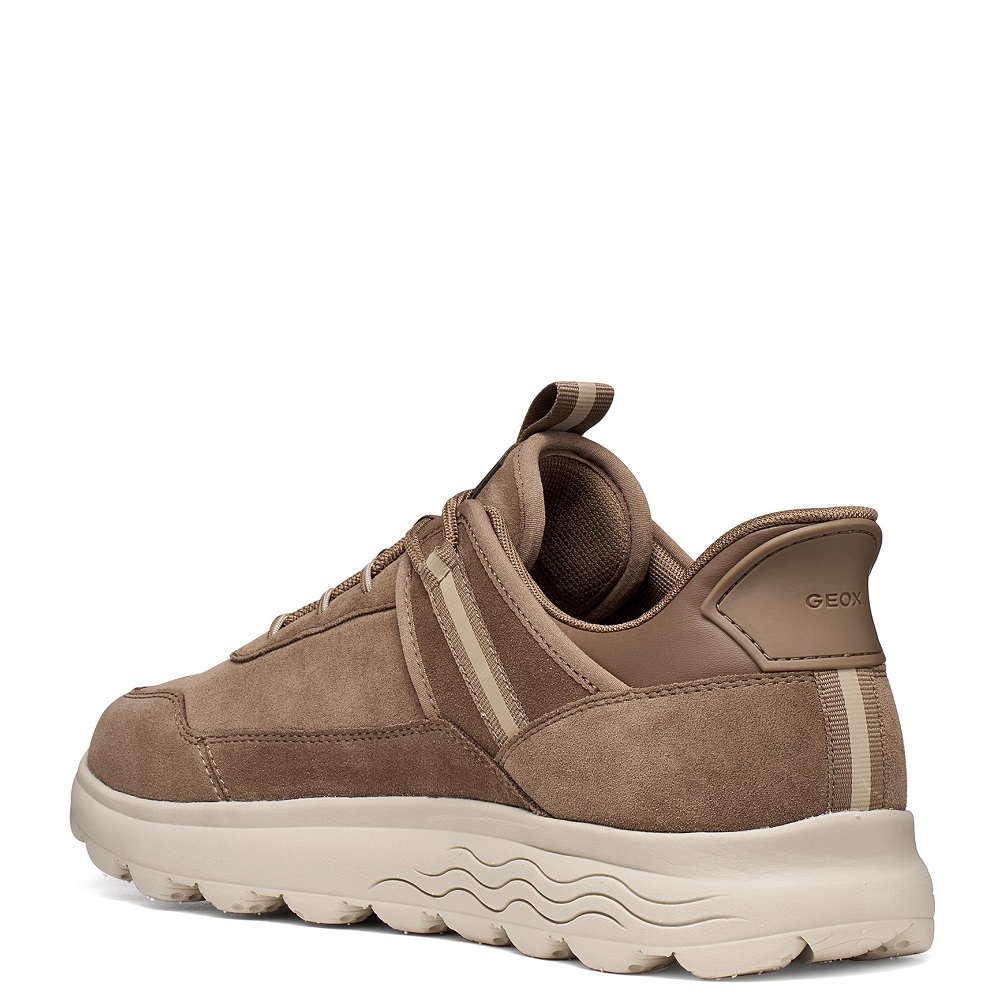 GEOX</br>Geox SPHERICA PLUS U66PCA 00022 C6029 Ανδρικά Sneakers Πούρο Suede Waterproof