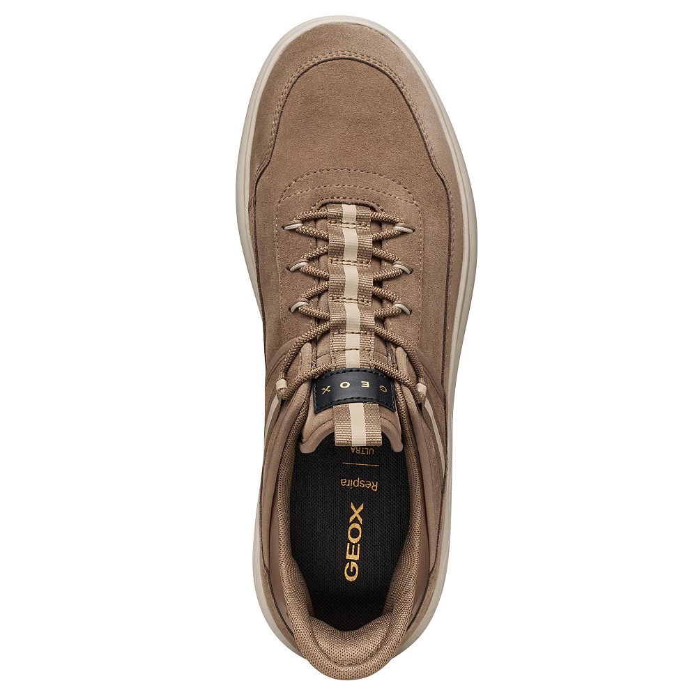 GEOX</br>Geox SPHERICA PLUS U66PCA 00022 C6029 Ανδρικά Sneakers Πούρο Suede Waterproof