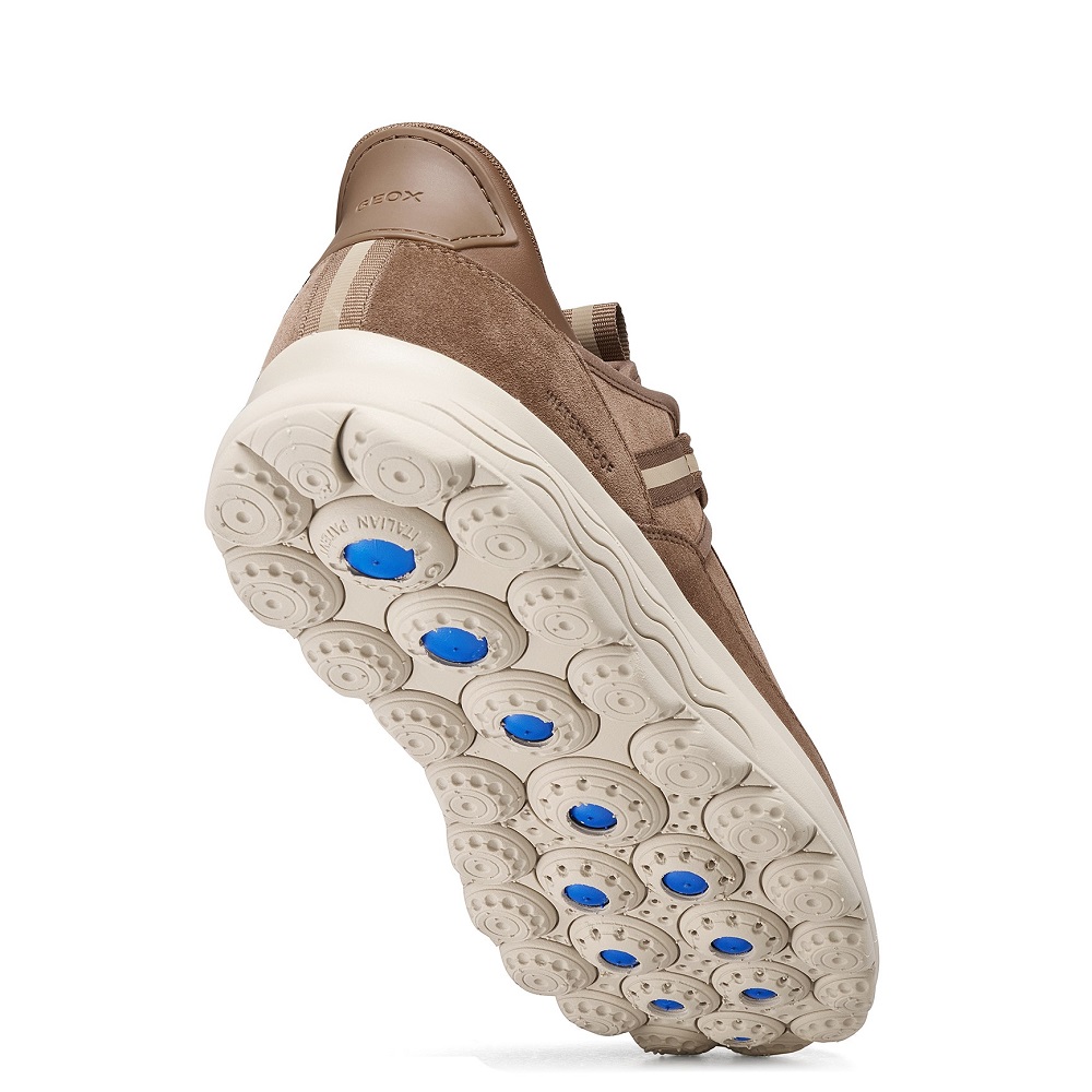 GEOX</br>Geox SPHERICA PLUS U66PCA 00022 C6029 Ανδρικά Sneakers Πούρο Suede Waterproof