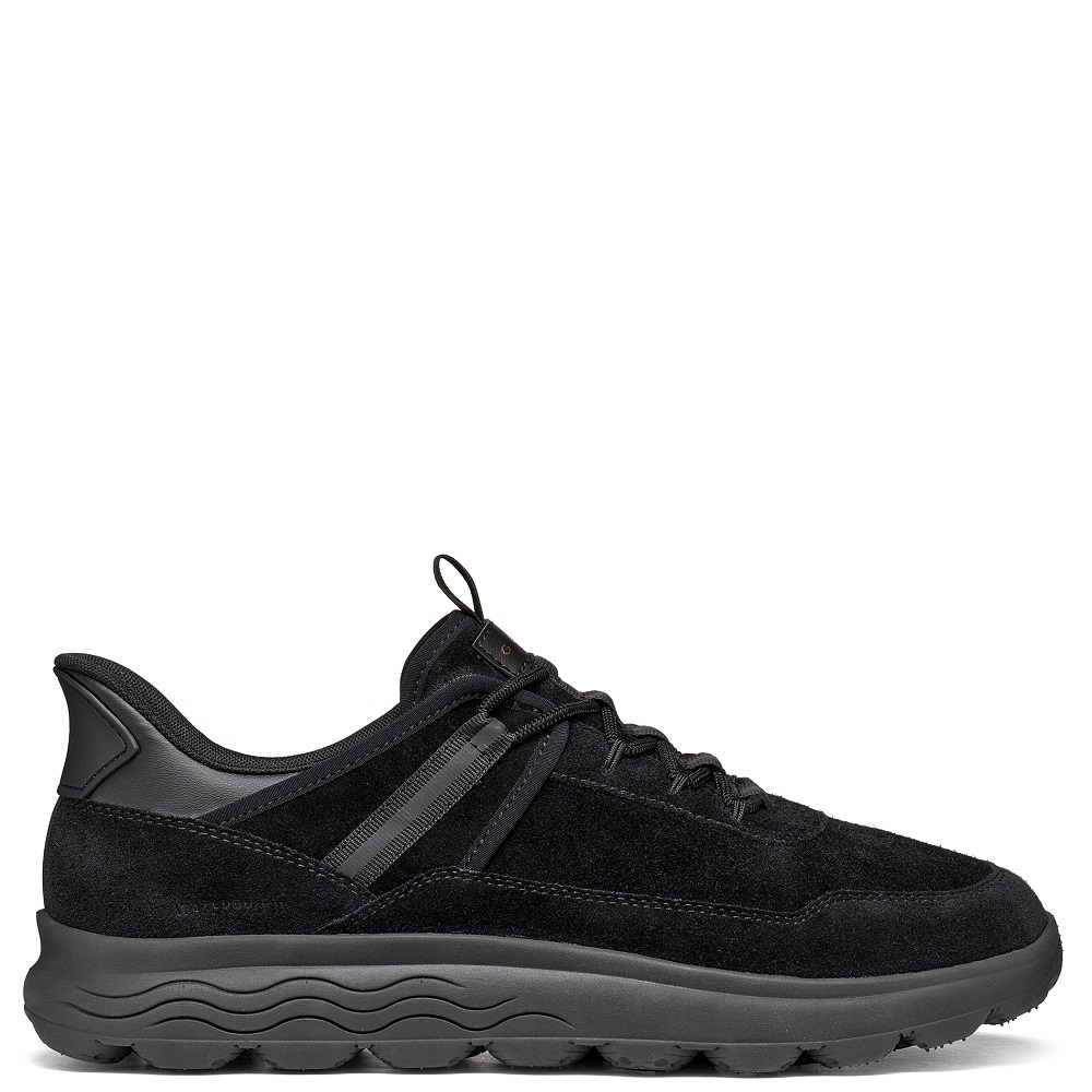 GEOX</br>Geox SPHERICA PLUS U66PCA 00022 C9999 Ανδρικά Sneakers Μαύρο Suede Waterproof