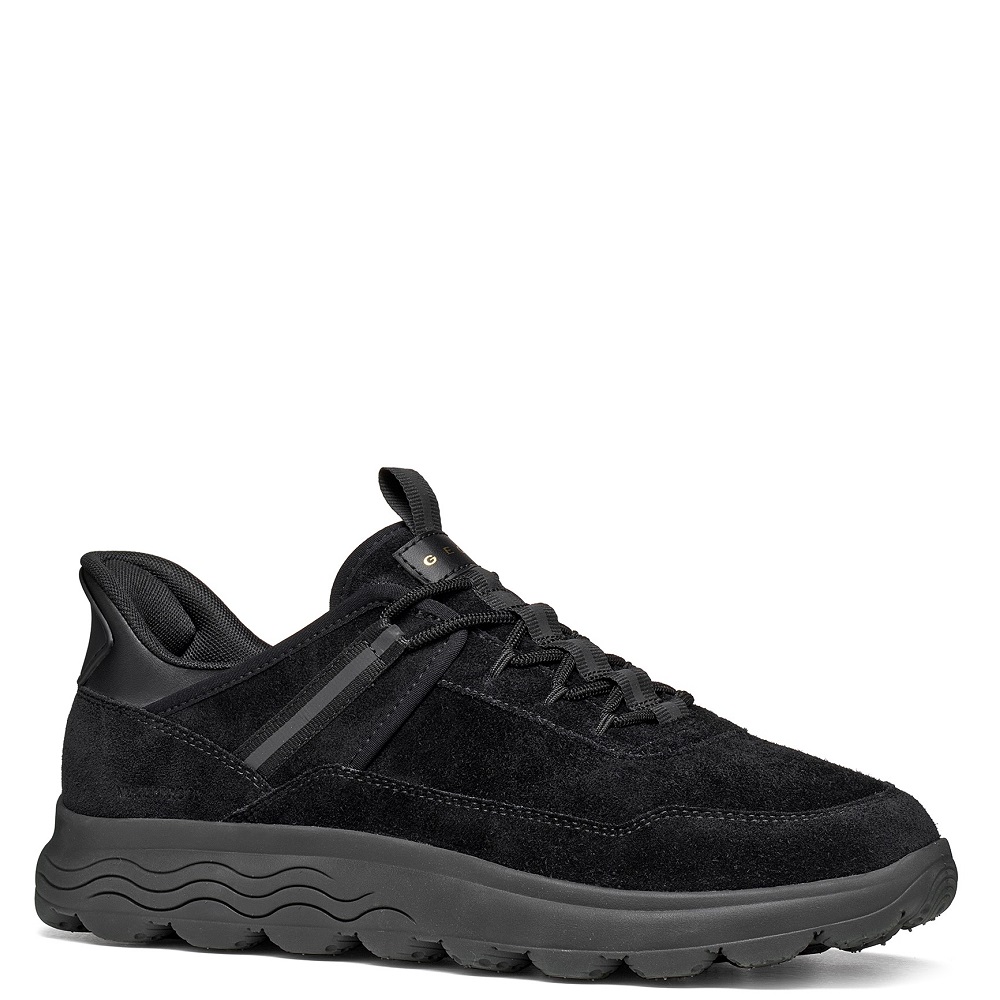 GEOX</br>Geox SPHERICA PLUS U66PCA 00022 C9999 Ανδρικά Sneakers Μαύρο Suede Waterproof