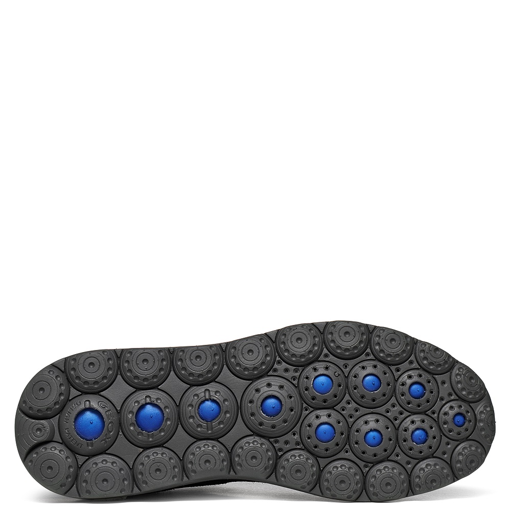 GEOX</br>Geox SPHERICA PLUS U66PCA 00022 C9999 Ανδρικά Sneakers Μαύρο Suede Waterproof