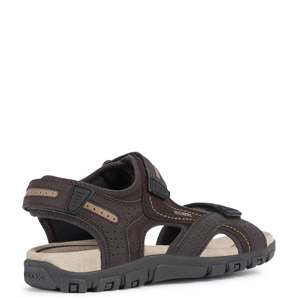 GEOX</br>Ανδρικά Πέδιλα Καφέ/Μπεζ S.STRADA D U8224D 050AU C0705 Geox GEOX</br>Ανδρικά Πέδιλα Καφέ/Μπεζ S.STRADA D U8224D 050AU C0705 Geox