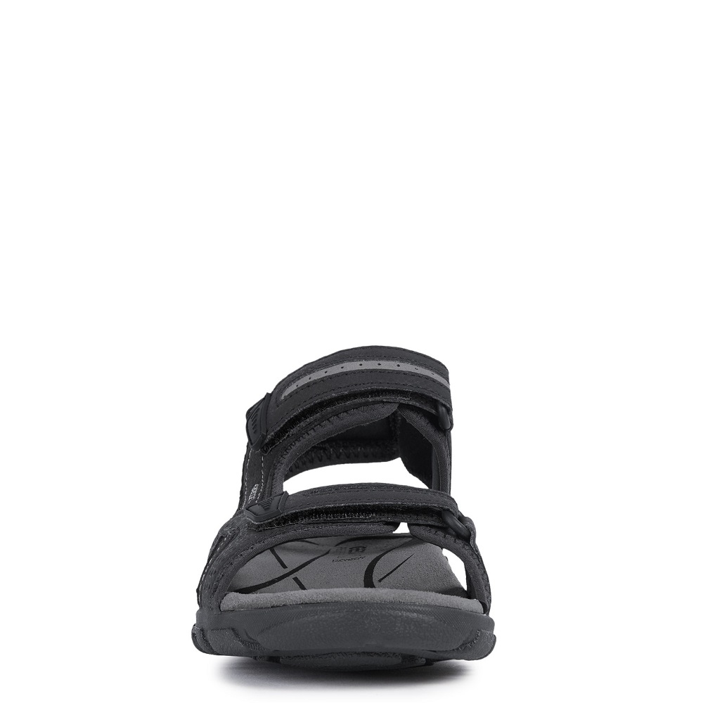 GEOX</br>Ανδρικά Πέδιλα Μαύρο/Γκρι S.STRADA D U8224D 050AU C9310 Geox GEOX</br>Ανδρικά Πέδιλα Μαύρο/Γκρι S.STRADA D U8224D 050AU C9310 Geox