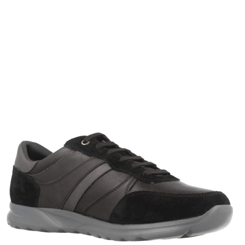 GEOX</br>Ανδρικά Sneakers Μαύρο DAMIAN B U840HB 0ME22 C9999 Geox GEOX</br>Ανδρικά Sneakers Μαύρο DAMIAN B U840HB 0ME22 C9999 Geox
