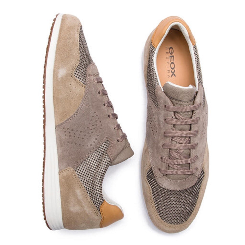 GEOX</br>Ανδρικά Sneakers Γκρι/Μπεζ ARSIEN A U926NA 02214 C1Χ5Ζ Geox GEOX</br>Ανδρικά Sneakers Γκρι/Μπεζ ARSIEN A U926NA 02214 C1Χ5Ζ Geox