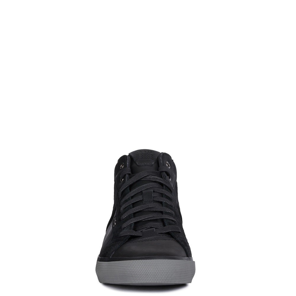 GEOX</br>Ανδρικά Μποτάκια Μαύρο Δέρμα KAVEN C U946MC 022ME C9997 Geox