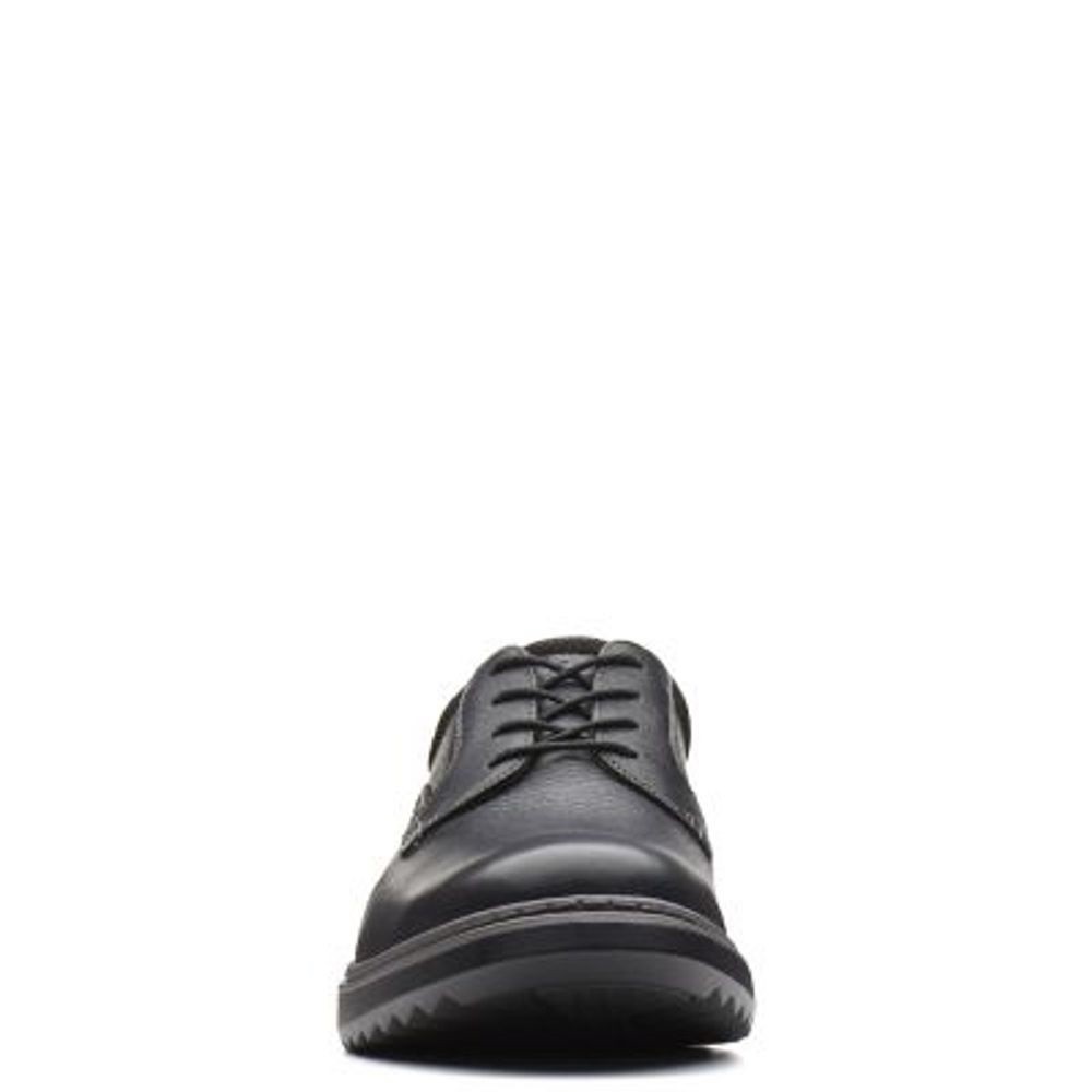 CLARKS</br>Ανδρικά Δετά Παπούτσια Μαύρο Δέρμα UN GEO LACE Clarks CLARKS</br>Ανδρικά Δετά Παπούτσια Μαύρο Δέρμα UN GEO LACE Clarks