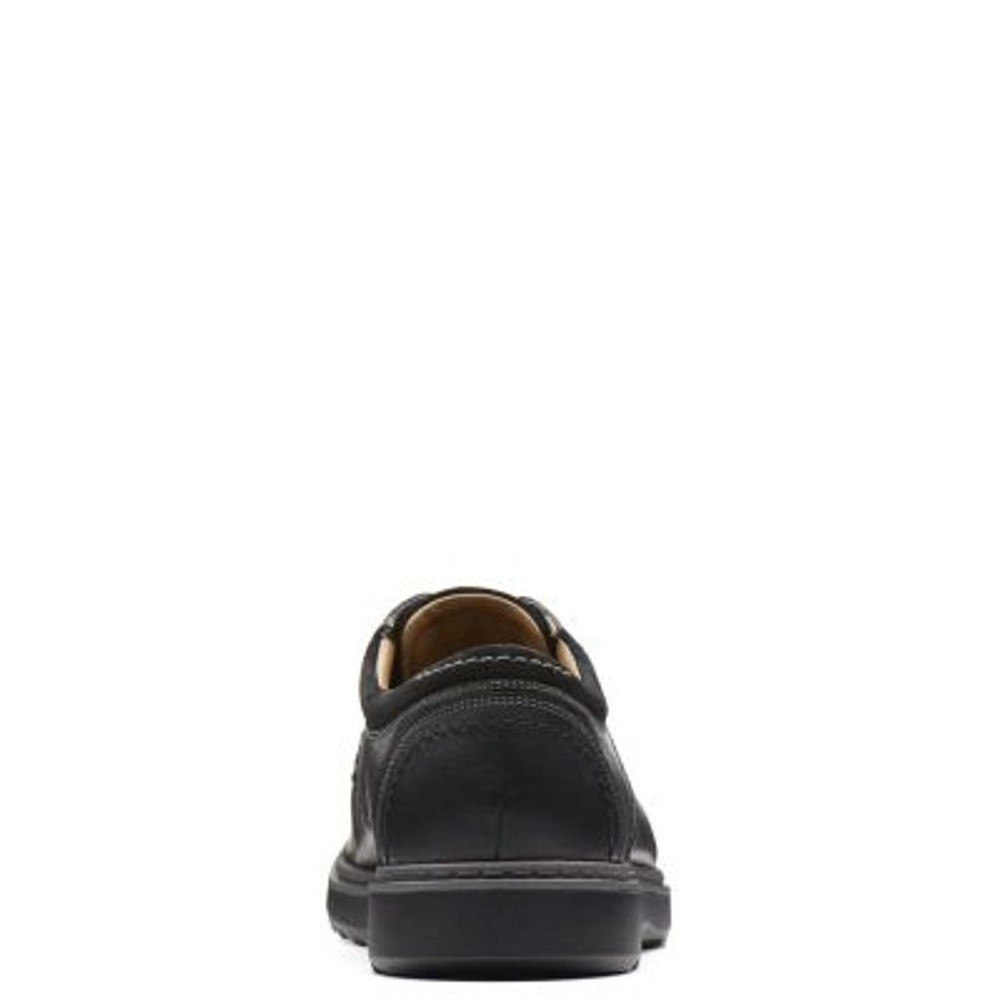 CLARKS</br>Ανδρικά Δετά Παπούτσια Μαύρο Δέρμα UN GEO LACE Clarks CLARKS</br>Ανδρικά Δετά Παπούτσια Μαύρο Δέρμα UN GEO LACE Clarks