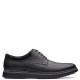 CLARKS</br>Ανδρικά Δετά Παπούτσια Μαύρο Δέρμα UN GEO LO Clarks CLARKS</br>Ανδρικά Δετά Παπούτσια Μαύρο Δέρμα UN GEO LO Clarks