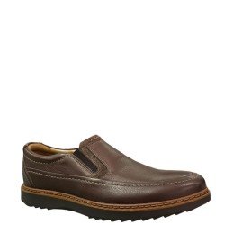 Ανδρικά Παντοφλέ Παπούτσια Καφέ Δέρμα UN GEO STEP Clarks