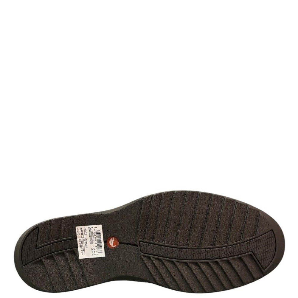 CLARKS</br>Ανδρικά Παντοφλέ Παπούτσια Καφέ Δέρμα UN GEO STEP Clarks