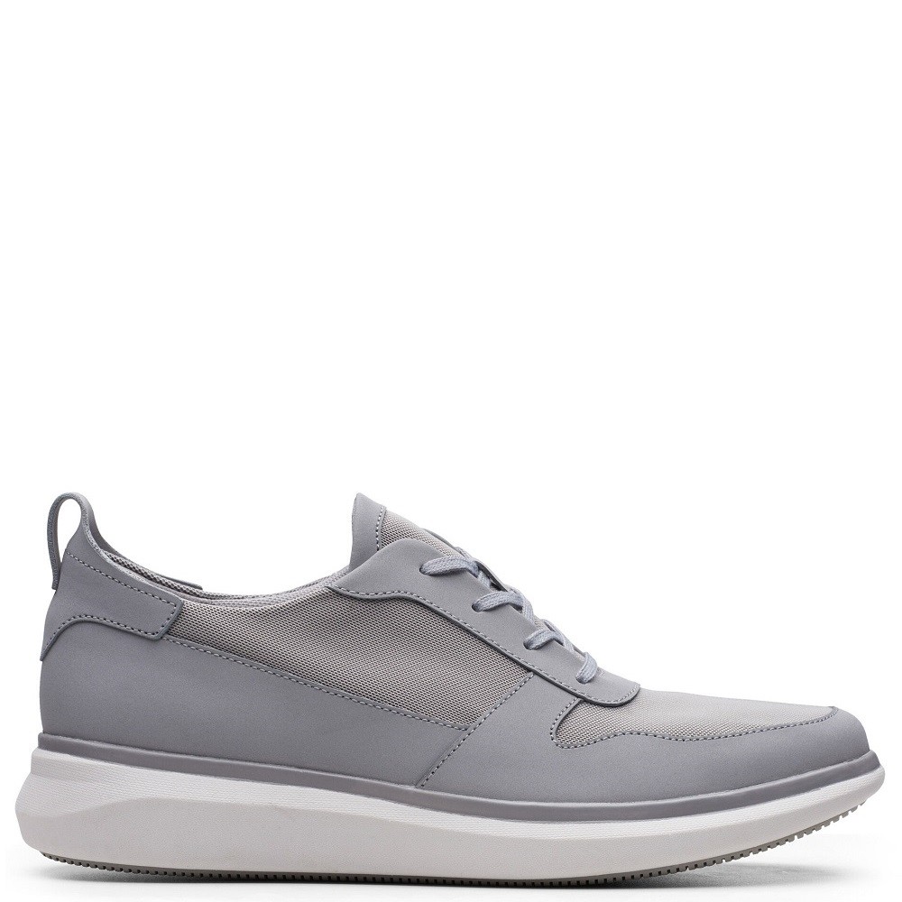 CLARKS</br>Ανδρικά Sneakers Γκρι UN GLOBE SPORT Clarks CLARKS</br>Ανδρικά Sneakers Γκρι UN GLOBE SPORT Clarks