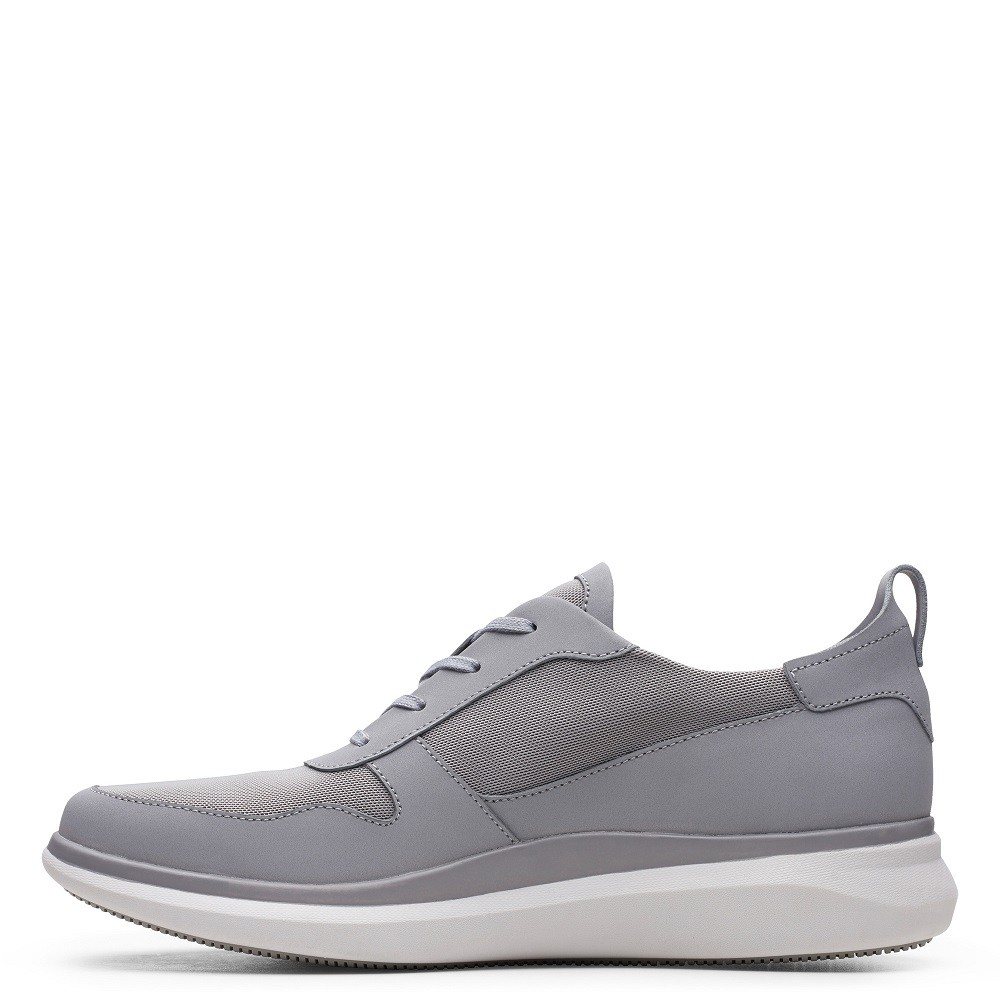 CLARKS</br>Ανδρικά Sneakers Γκρι UN GLOBE SPORT Clarks CLARKS</br>Ανδρικά Sneakers Γκρι UN GLOBE SPORT Clarks