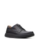 CLARKS</br>Ανδρικά Δετά Παπούτσια Μαύρο Δέρμα UN ABODE EASE (H) Clarks CLARKS</br>Ανδρικά Δετά Παπούτσια Μαύρο Δέρμα UN ABODE EASE (H) Clarks