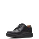 CLARKS</br>Ανδρικά Δετά Παπούτσια Μαύρο Δέρμα UN ABODE EASE (H) Clarks CLARKS</br>Ανδρικά Δετά Παπούτσια Μαύρο Δέρμα UN ABODE EASE (H) Clarks