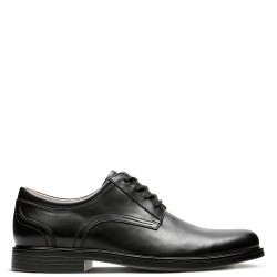 Ανδρικά Δετά Παπούτσια Μαύρο Δέρμα UN ALDRIC LACE (G) Clarks