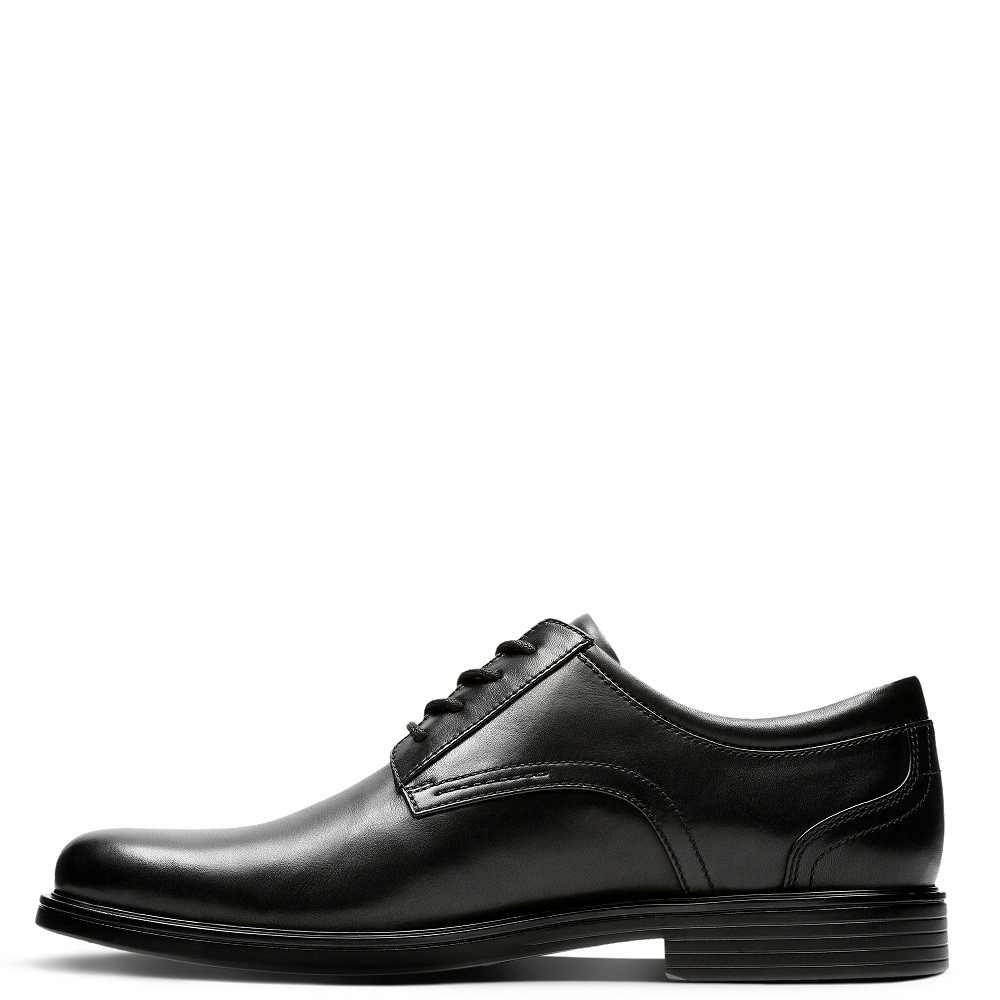 CLARKS</br>Ανδρικά Δετά Παπούτσια Μαύρο Δέρμα UN ALDRIC LACE (H) Clarks CLARKS</br>Ανδρικά Δετά Παπούτσια Μαύρο Δέρμα UN ALDRIC LACE (H) Clarks