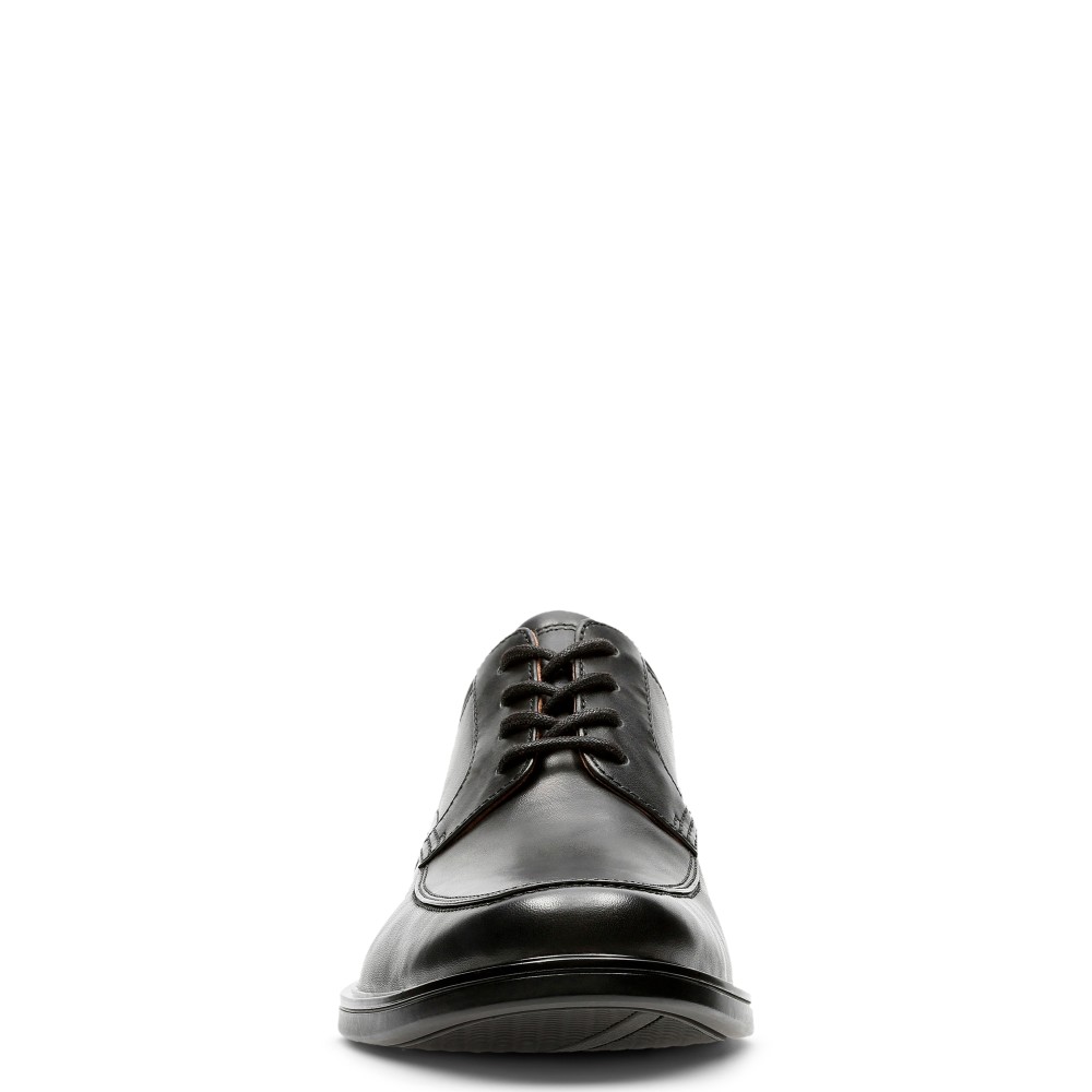 CLARKS</br>Ανδρικά Δετά Παπούτσια Μαύρο Δέρμα UN ALDRIC PARK (G) Clarks CLARKS</br>Ανδρικά Δετά Παπούτσια Μαύρο Δέρμα UN ALDRIC PARK (G) Clarks