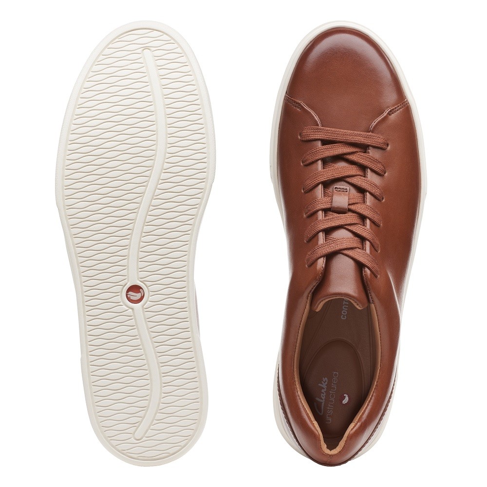 CLARKS</br>Ανδρικά Sneakers Ταμπά Δέρμα UN COSTA LACE Clarks CLARKS</br>Ανδρικά Sneakers Ταμπά Δέρμα UN COSTA LACE Clarks