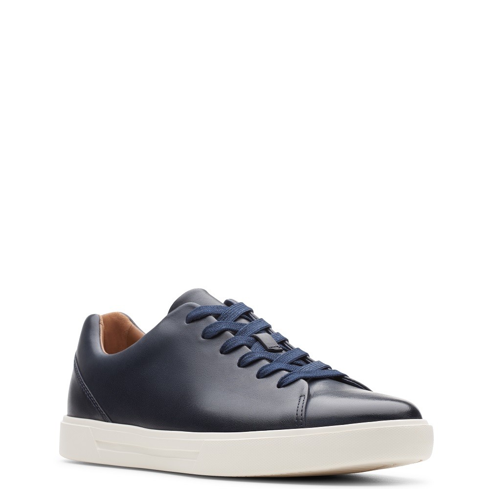 CLARKS</br>Ανδρικά Sneakers Μπλε Δέρμα UN COSTA LACE Clarks CLARKS</br>Ανδρικά Sneakers Μπλε Δέρμα UN COSTA LACE Clarks