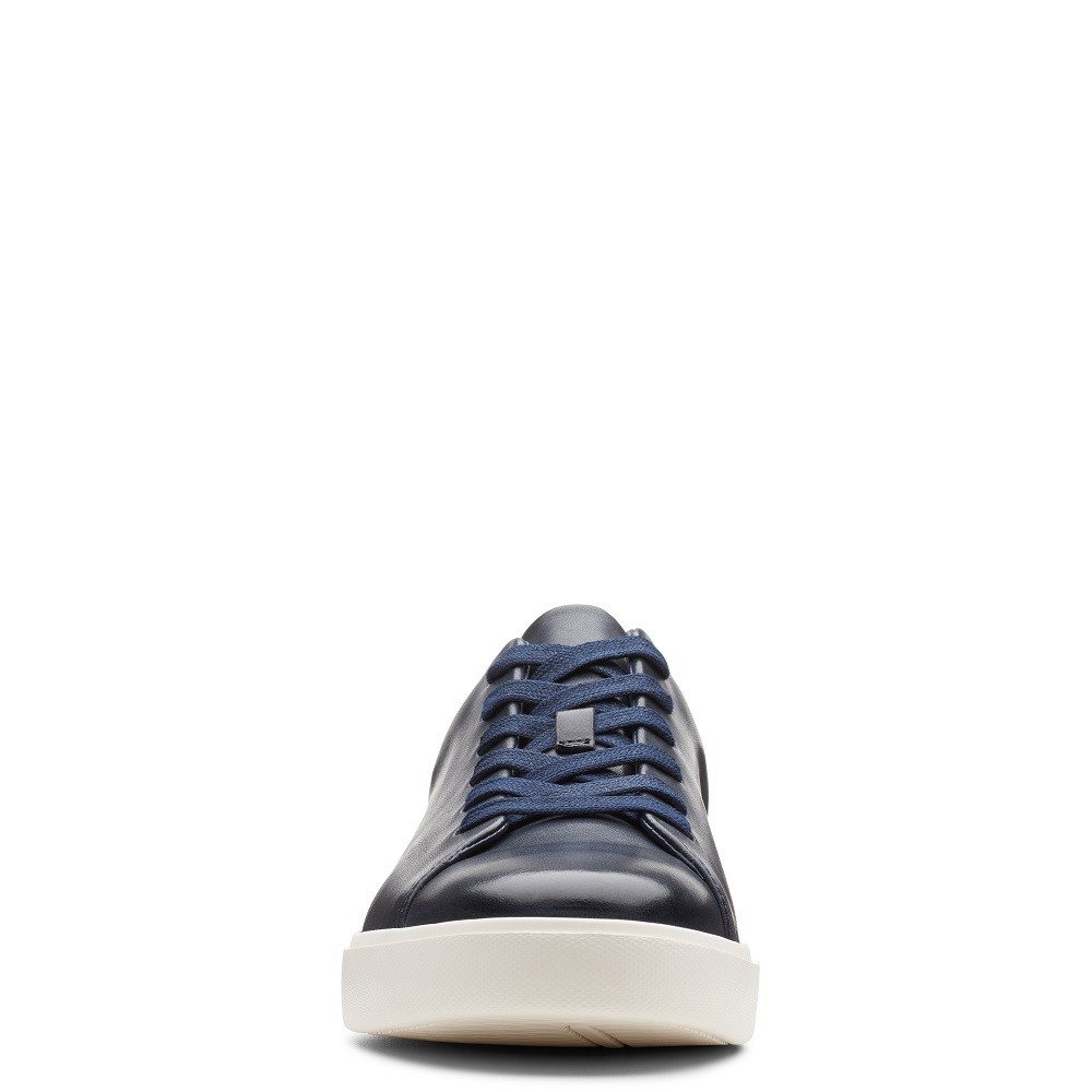 CLARKS</br>Ανδρικά Sneakers Μπλε Δέρμα UN COSTA LACE Clarks CLARKS</br>Ανδρικά Sneakers Μπλε Δέρμα UN COSTA LACE Clarks