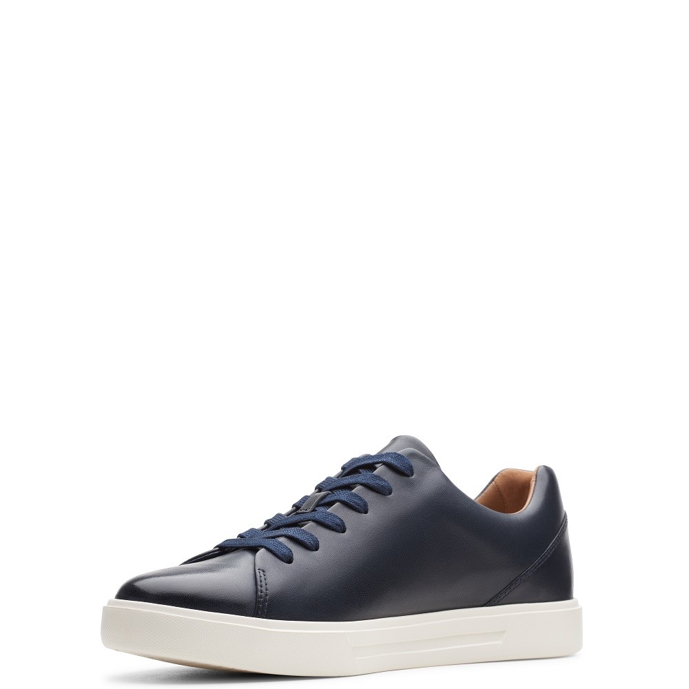 CLARKS</br>Ανδρικά Sneakers Μπλε Δέρμα UN COSTA LACE Clarks CLARKS</br>Ανδρικά Sneakers Μπλε Δέρμα UN COSTA LACE Clarks