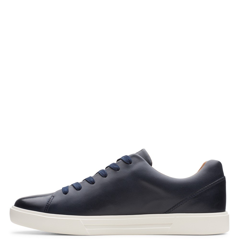 CLARKS</br>Ανδρικά Sneakers Μπλε Δέρμα UN COSTA LACE Clarks CLARKS</br>Ανδρικά Sneakers Μπλε Δέρμα UN COSTA LACE Clarks