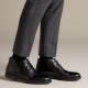 CLARKS</br>Ανδρικά Μποτάκια Μαύρο Δέρμα UN TAILOR MID Clarks