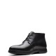CLARKS</br>Ανδρικά Μποτάκια Μαύρο Δέρμα UN TAILOR MID Clarks