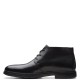 CLARKS</br>Ανδρικά Μποτάκια Μαύρο Δέρμα UN TAILOR MID Clarks